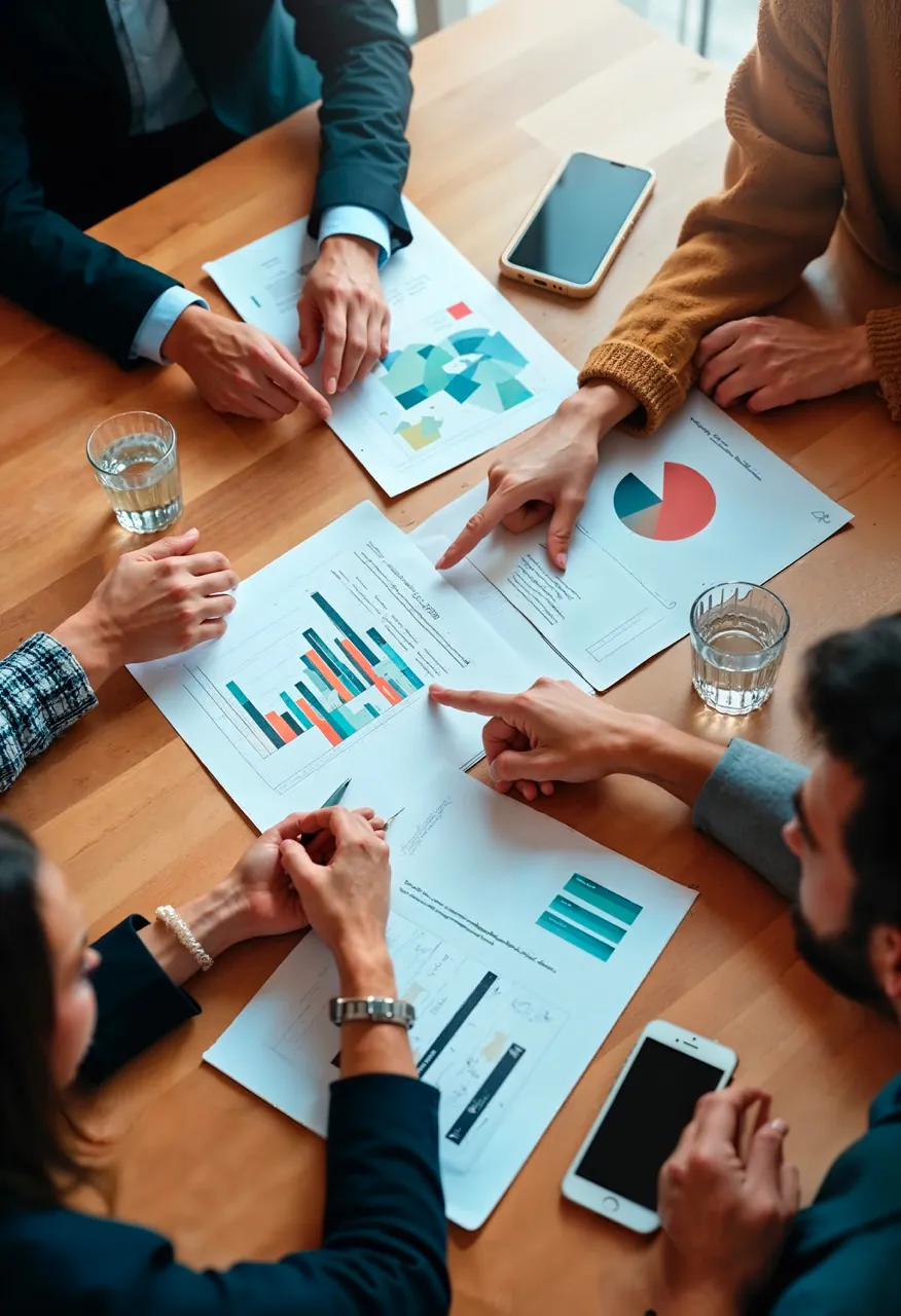 Reunión de revisión de KPIs y entregables
