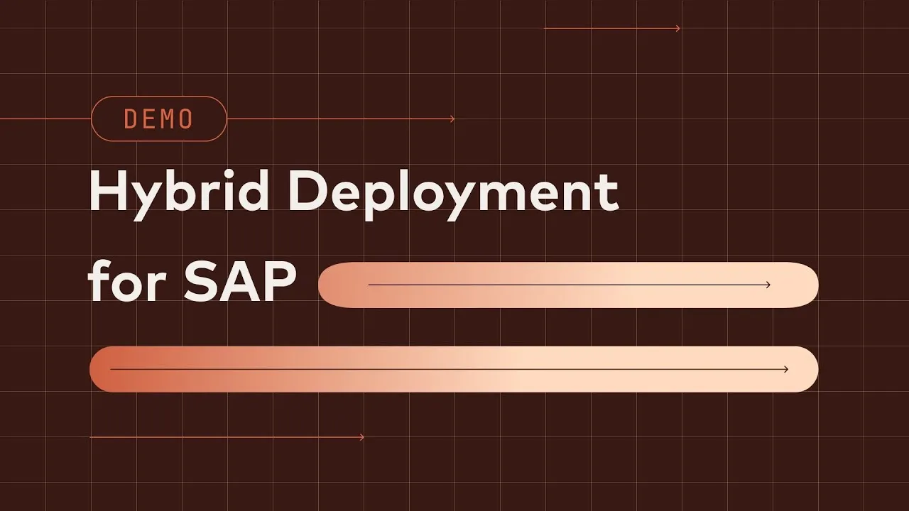 Video oficial de Fivetran sobre Hybrid Deployment para SAP